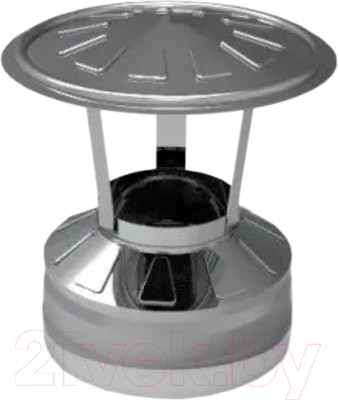 Колпак для труб Гефест Сталь 180х260 AISI 430/430 0.5мм/0.5мм (К)