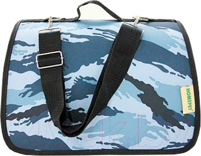Сумка для животных Homepet №4 71400 (48x31x28см, камуфляж серый)