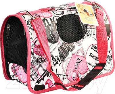 Сумка для животных Homepet Граффити / 81308 (37x19x23см)