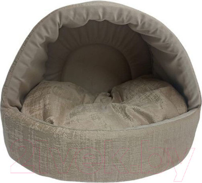 Домик для животных Homepet Indigo №1 83691 (38x35x27см, бежево-золотистый)