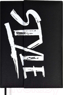 Ежедневник Escalada Шеврет Экстра / 63962 (160л, черный)