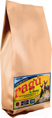 Сухой корм для собак Ragu Для взрослых собак мелких пород (3.5кг)