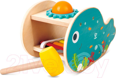 Музыкальная игрушка Hape Ксилофон. Китенок / E0491_HP