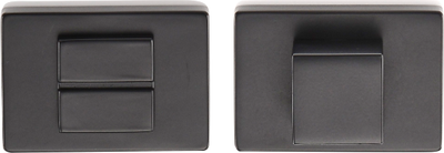 Фиксатор дверной защелки Oro & Oro WC 31WC-24E (черный)