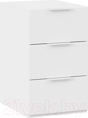 Тумба ТриЯ Порто ТД-393.15.01-11 (белый жемчуг/белый софт)