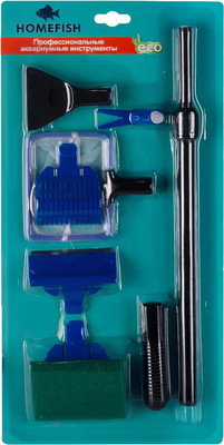 Набор для чистки аквариума Homefish Для ухода за аквариумом 5в1 / 84256