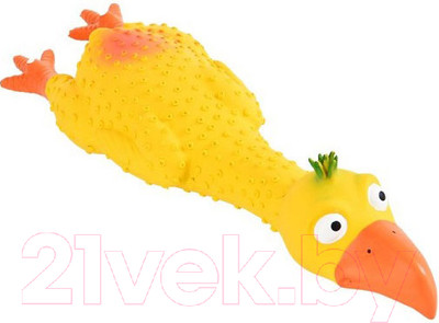 Игрушка для собак Homepet Курица с пищалкой / 72534