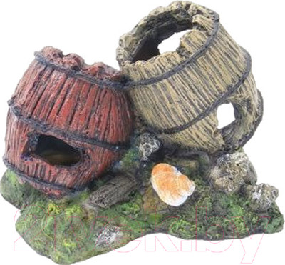 Декорация для аквариума Homefish Бочки 84375