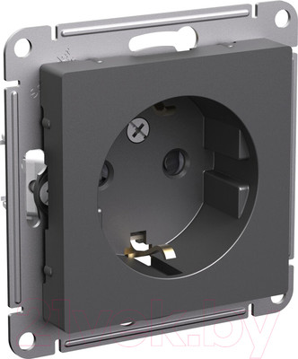 Розетка Systeme (Schneider) Electric AtlasDesign ATN001445 (базальт)
