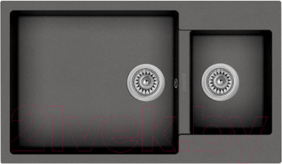 Мойка кухонная Longran Enigma ENG860.500 15 (оникс)