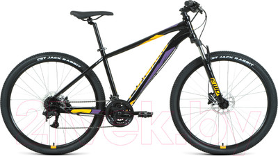 Велосипед Forward Apache 27.5 3.2 HD / RBK22FW27351 (черный/оранжевый)