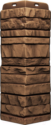 Угол для фасадной панели Docke Lux Rocky (кедровый орех)