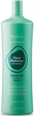 Шампунь для волос Fanola Vitamins Pure Balance Очищающий и балансирующий (1л)