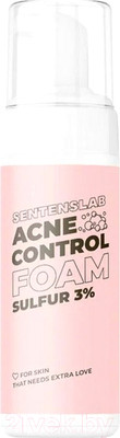 Пенка для умывания Sentenslab С серой 3% (150мл)