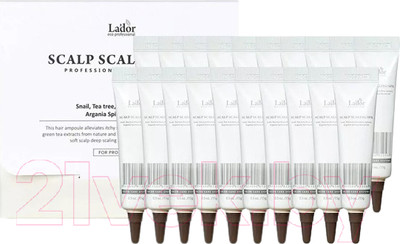 Скраб для кожи головы La'dor Scalp Scaling Spa (20x15г)