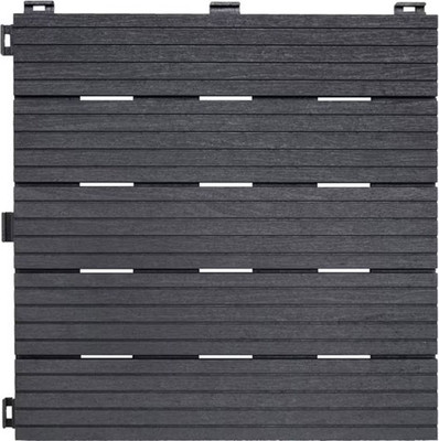 Плитка садовая Multy Home Cosmopolitan EU5100186 (стальной серый)