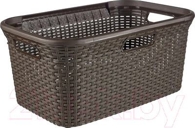Корзина Curver Laundry Basket / 187493 (темно-коричневый)