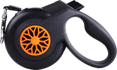 Поводок-рулетка Fida Smart Walk S лента 5м / 71394 (оранжевый/черный)