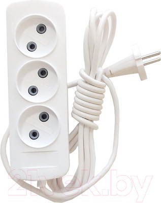 Удлинитель Тифлос У6-3 (3м, белый)