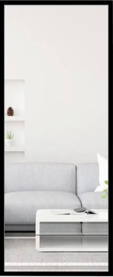 Зеркало Emze Line 118x50 / LINE.118.50.CHE (черный)