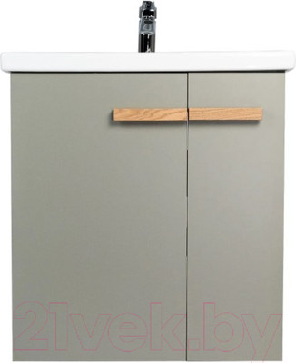 Тумба под умывальник Viant Мюнхен Como 60 / VMUN60COH-T2STP (хаки)