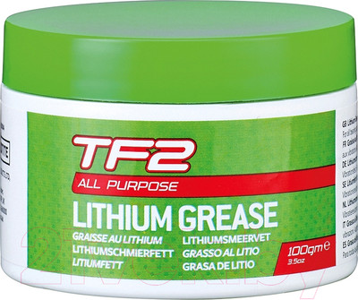 Средство по уходу за велосипедом Weldtite TF2 Lithium Grease / 7-03004-MXM (100мл)