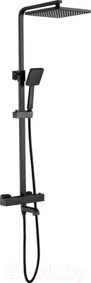 Душевая система со смесителем Esko Singapore Black STT5054 BL
