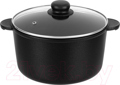 Кастрюля Elan Gallery Гармония вкуса / 120668 (черный оникс)