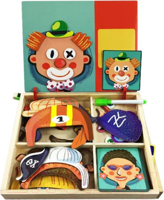 Развивающий игровой набор Top Goods Забавные лица 969