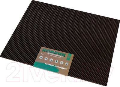 Коврик под миску Alicosta ЭВА 650x500_2/5/1_UNI (соты/коричневый)