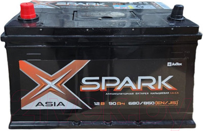 Автомобильный аккумулятор SPARK Asia 680/850A EN/JIS L+ / SPAA90-3-L (90 А/ч)