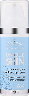 Крем для лица Farmona Professional Unique Skin Интенсивно увлажняющий с пептидами (50мл)