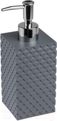 Дозатор для жидкого мыла Perfecto Linea 35-690101 (серый)