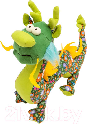 Мягкая игрушка Sima-Land Дракон / 9473157 (зеленый)