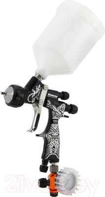 Пневматический краскопульт Walcom Genesi Alluminio Hte Clear / 953013ACM