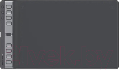 Графический планшет Huion Inspiroy 2L H1061P (черный)