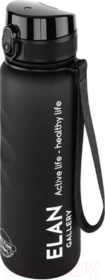 Бутылка для воды Elan Gallery Style Matte / 280148 (черный)
