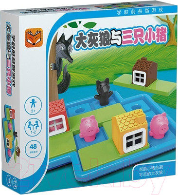 Игра-головоломка Top Goods Три поросенка 9603