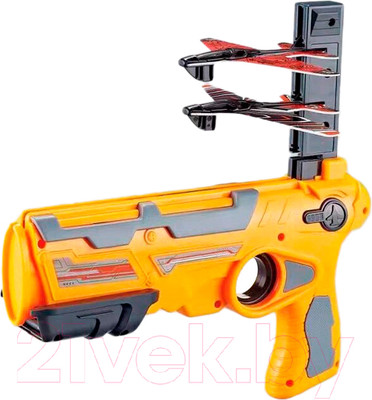 Бластер игрушечный Top Goods Катапульта с летающими самолетами AX269-Y4