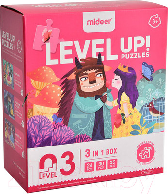 Набор пазлов Mideer Принцессы CT7040