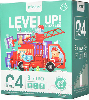 Набор пазлов Mideer Транспорт CT7022