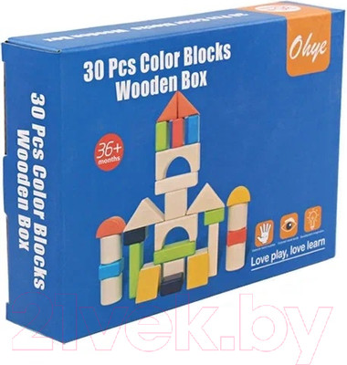Конструктор Top Goods Цветные блоки OHYE-611
