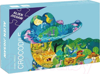 Пазл Top Goods Крокодил CH-02-012