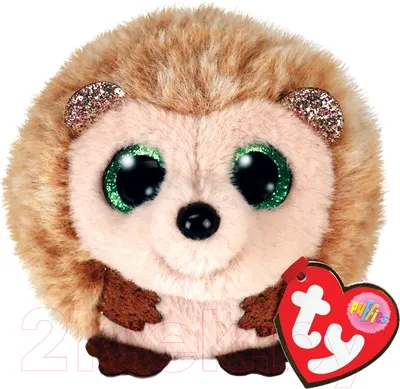Мягкая игрушка TY Puffies. Ежик Hazel / 42500