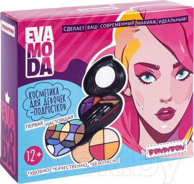 Набор детской декоративной косметики Bondibon Eva Moda / ВВ6125