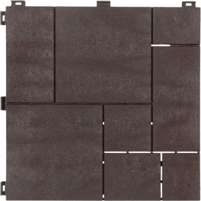 Плитка садовая Multy Home Stone Mosaic EU5100303 (кофейный)
