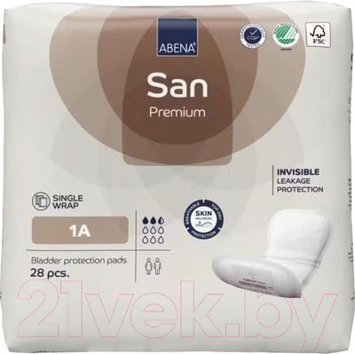 Прокладки урологические Abena San 1А Premium (28шт)