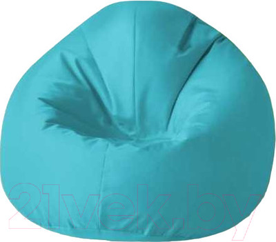 Бескаркасное кресло Kreslomeshki Классик Kinder / 5KO-80x70BI (бирюза)