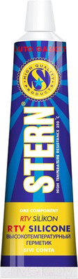 Герметик силиконовый SterN RTV термостойкий / N457 (50мл, красный)