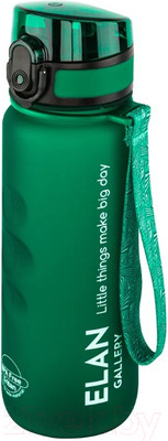 Бутылка для воды Elan Gallery Style Matte / 280131 (темно-зеленый)